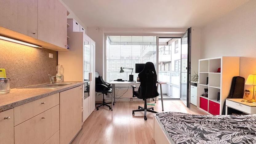 Pronájem bytu 1+kk, Brno, Lidická, 25 m2