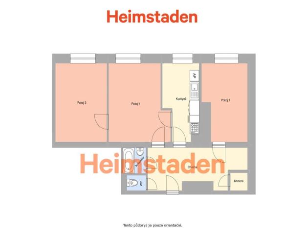 Pronájem bytu 3+1, Havířov - Město, Tylova, 67 m2