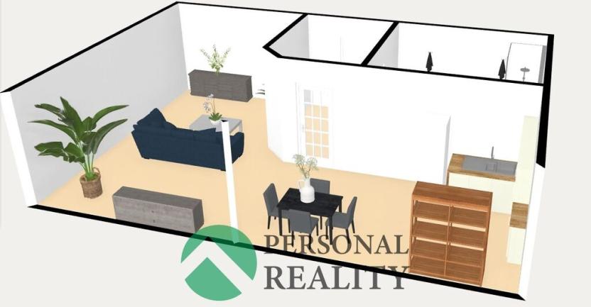 Pronájem bytu 1+kk, Nový Bydžov, U Památníku, 30 m2