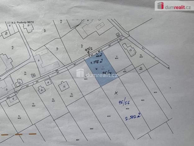 Prodej pozemku pro bydlení, Podbrdy, 3906 m2