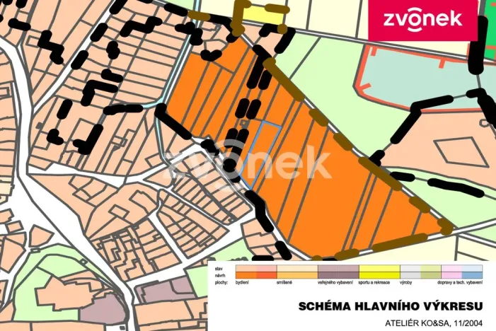 Prodej pozemku pro bydlení, Kroměříž - Těšnovice, 1386 m2