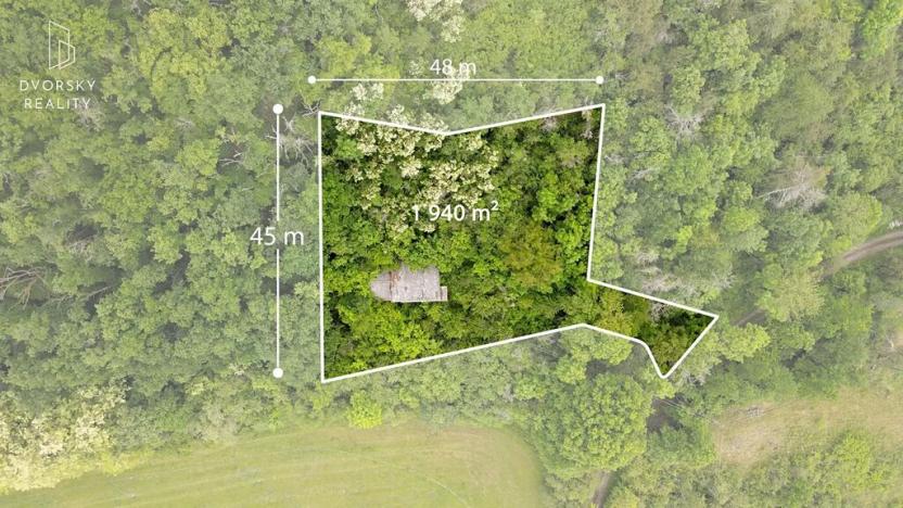 Prodej pozemku pro bydlení, Vráž, 1000 m2