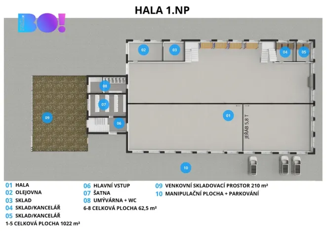 Prodej výrobních prostor, Frýdlant nad Ostravicí, 1147 m2