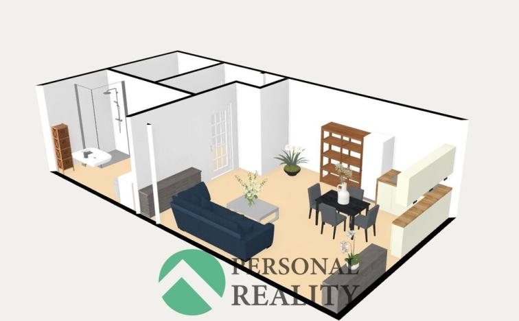 Pronájem bytu 1+kk, Nový Bydžov, U Památníku, 36 m2