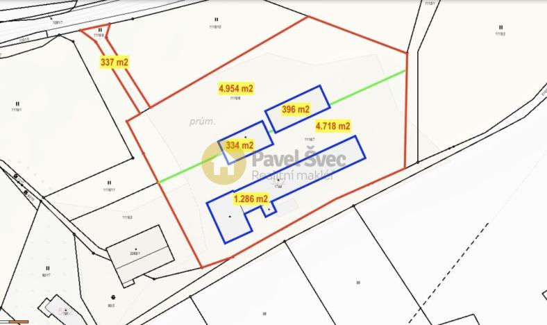 Prodej komerčního pozemku, Strakonice - Strakonice I, U Hajské, 12025 m2