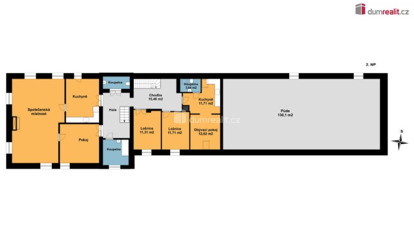 Prodej ubytování, Zvěstov - Roudný, 505 m2