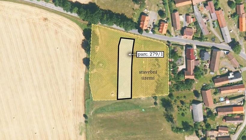 Prodej pozemku pro bydlení, Chudenice, 1787 m2