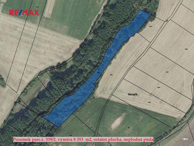 Prodej pole, Krupá, 18159 m2