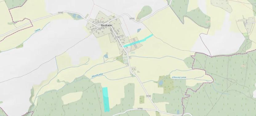 Prodej podílu pozemku, Spálené Poříčí, 3595 m2