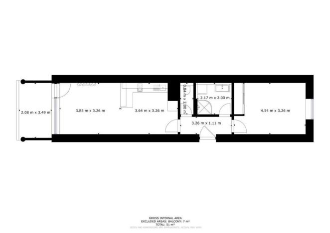 Prodej bytu 2+kk, Brno, Rozdrojovická