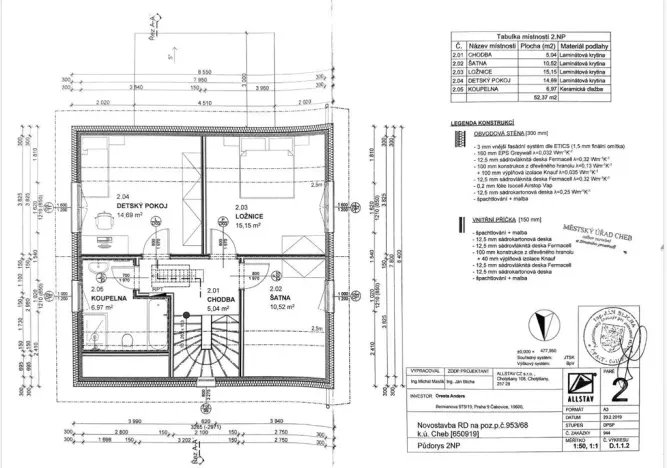 Prodej rodinného domu, Cheb, Jilmová, 111 m2