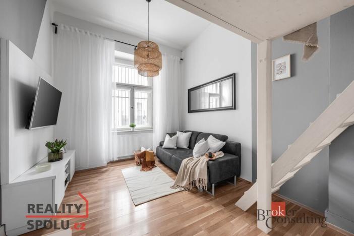 Prodej bytu 1+1, Praha - Karlín, Březinova, 31 m2