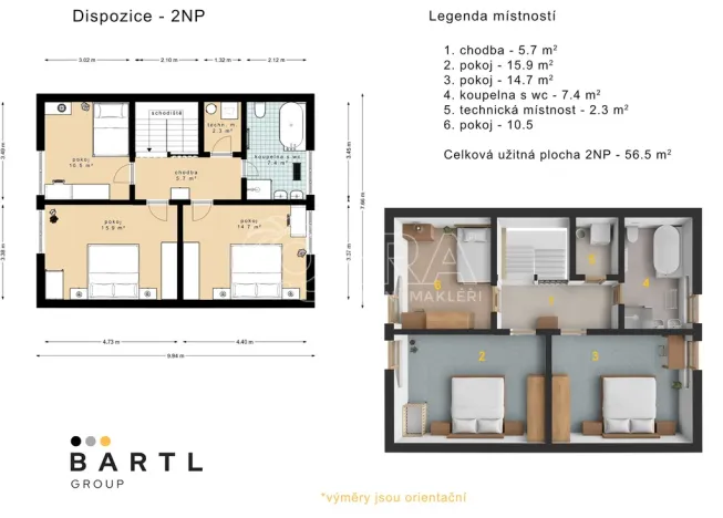 Prodej rodinného domu, Frymburk, 118 m2