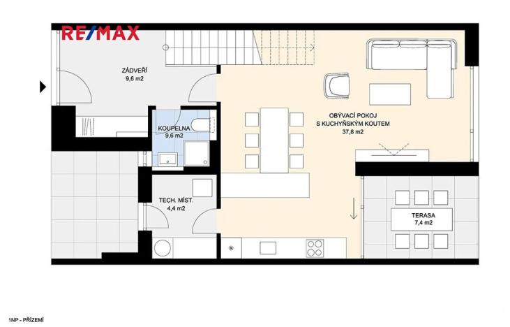 Prodej rodinného domu, Praha - Horní Počernice, Artistů, 116 m2