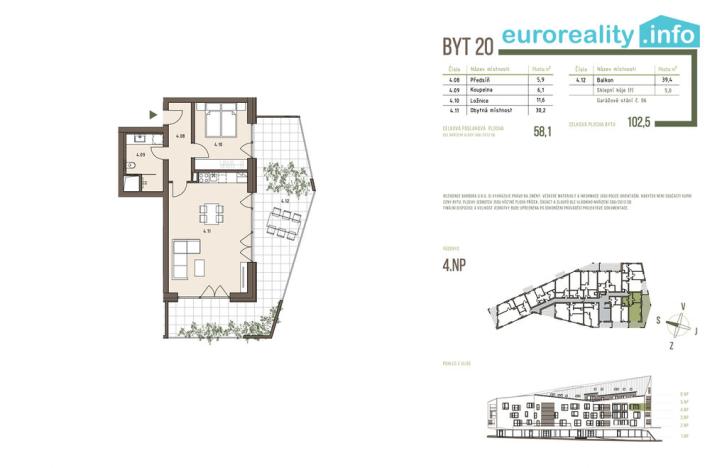 Prodej bytu 2+kk, Železná Ruda, 58 m2