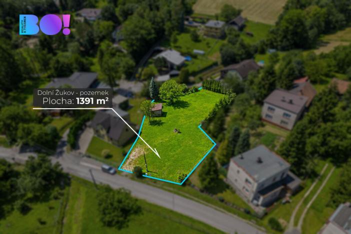 Prodej pozemku pro bydlení, Český Těšín - Dolní Žukov, 1391 m2