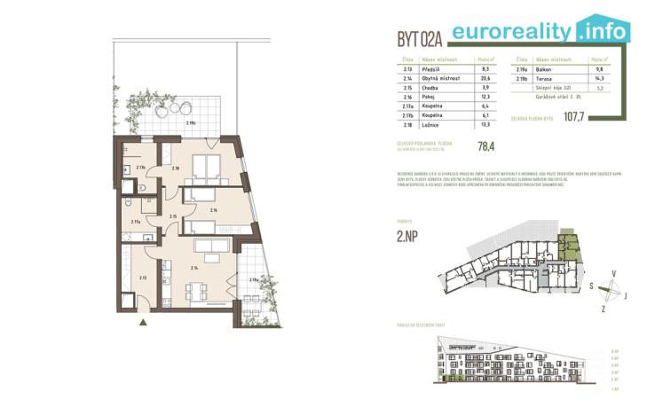 Prodej bytu 3+kk, Železná Ruda, 78 m2