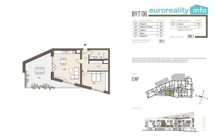 Prodej bytu 2+kk, Železná Ruda, 70 m2