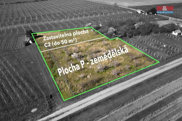 Prodej pozemku pro bydlení, Dobšice, 2462 m2