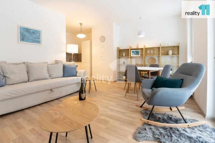 Pronájem bytu 1+kk, Liberec - Liberec III-Jeřáb, U Nisy, 33 m2