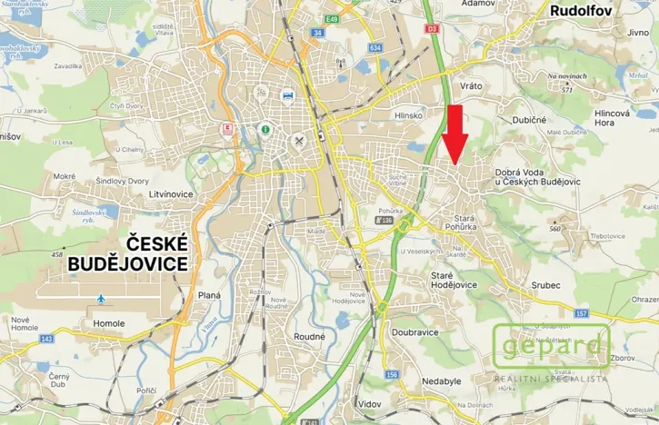Prodej pozemku pro bydlení, Dobrá Voda u Českých Budějovic, Trávní, 754 m2
