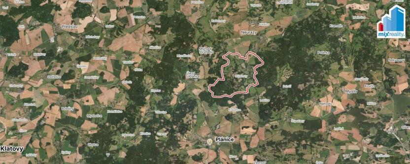 Prodej zahrady, Plánice - Bližanovy, 5131 m2