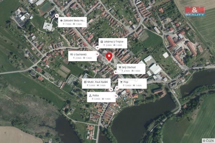 Prodej rodinného domu, Horní Cerekev, Tyršova, 60 m2