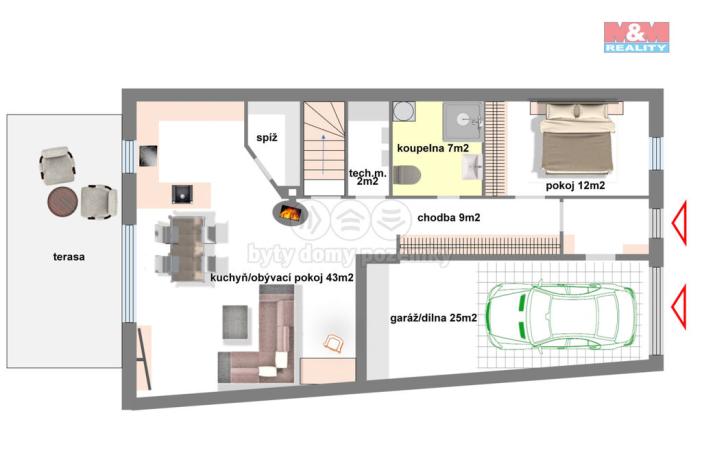 Prodej rodinného domu, Kamenice nad Lipou, Dobšova, 210 m2