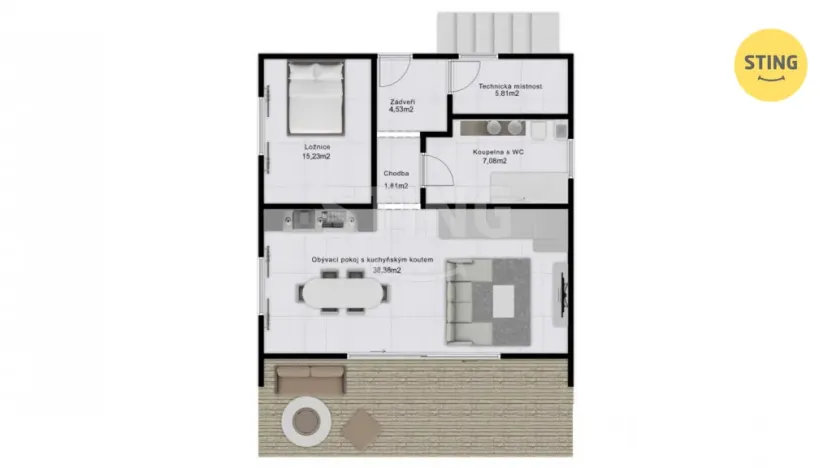 Prodej pozemku pro bydlení, Radějov, 3693 m2