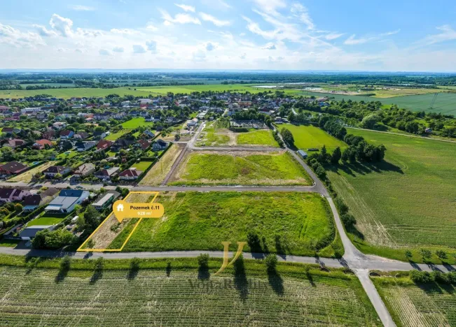 Prodej pozemku pro bydlení, Majetín, 928 m2