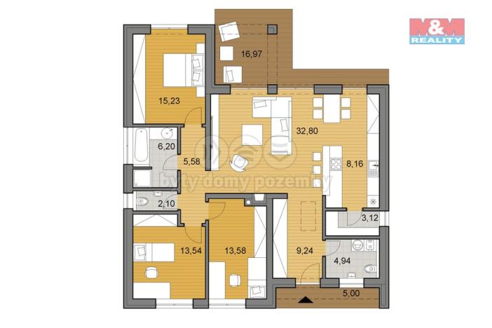 Prodej rodinného domu, Újezd nade Mží, 112 m2