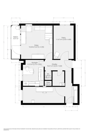 Pronájem bytu 3+1, Brno, Spodní, 72 m2