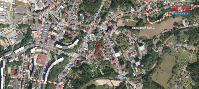 Prodej pozemku pro bydlení, Jablonec nad Nisou - Jablonecké Paseky, 1052 m2
