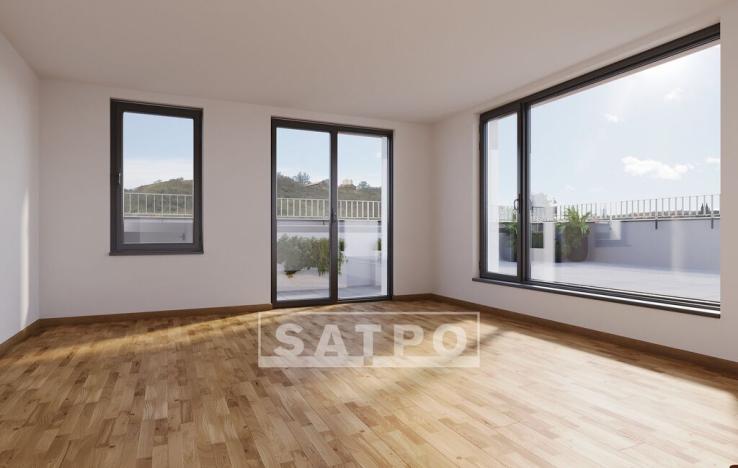 Prodej bytu 3+kk, Praha - Smíchov, Na Laurové, 95 m2