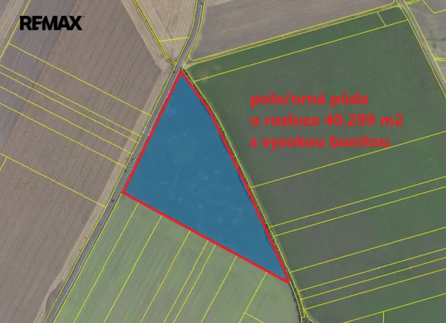 Prodej pole, Kněžice, 40299 m2
