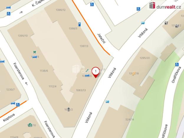 Pronájem obchodního prostoru, Karlovy Vary, Vítězná, 276 m2