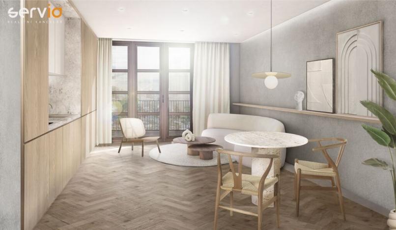 Prodej bytu 2+kk, Brno, Bratislavská, 40 m2