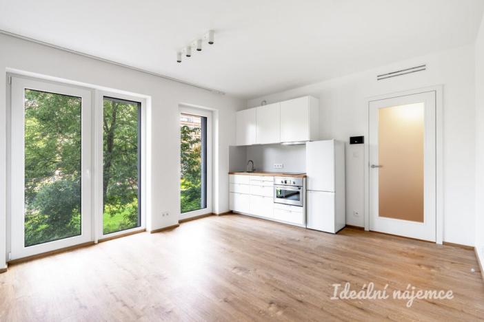 Pronájem bytu 1+kk, Praha - Stodůlky, Hábova, 27 m2