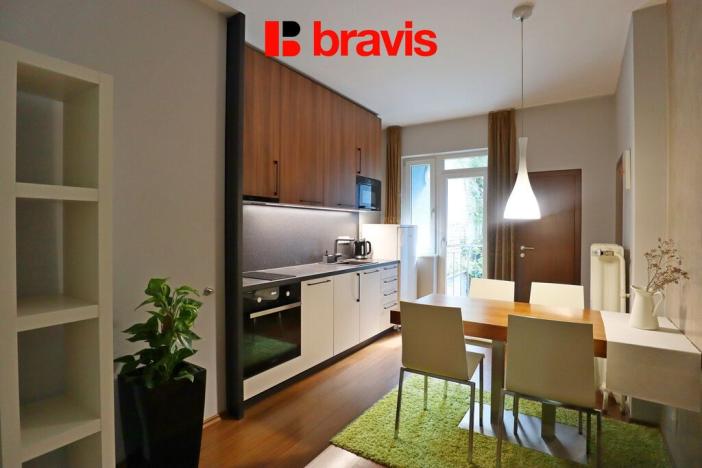 Pronájem bytu 1+1, Brno - Veveří, Mášova, 45 m2