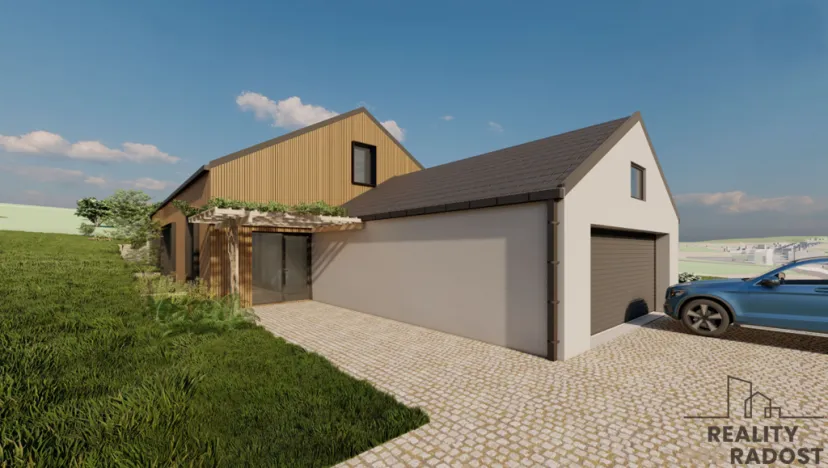 Prodej domu na klíč, Starý Poddvorov, 250 m2