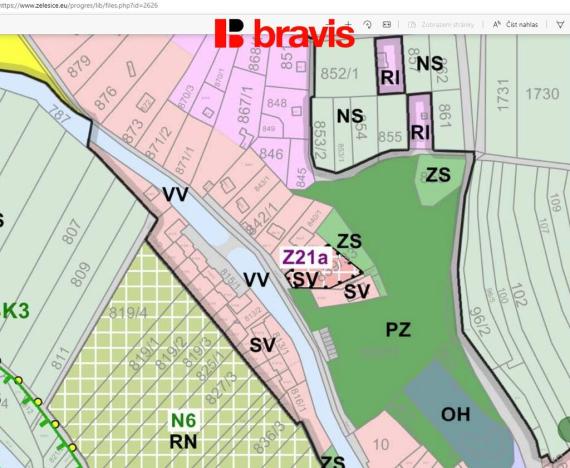 Prodej pozemku pro bydlení, Želešice, Sportovní, 1696 m2