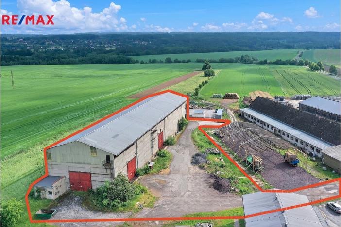 Prodej skladu, Bílá Třemešná, 1400 m2