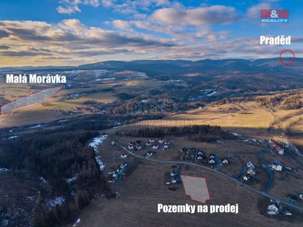 Prodej pozemku pro bydlení, Václavov u Bruntálu - Horní Václavov, 1219 m2