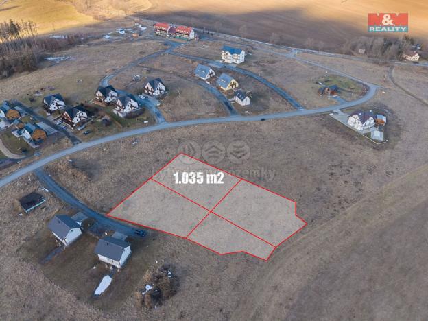 Prodej pozemku pro bydlení, Václavov u Bruntálu - Horní Václavov, 1035 m2