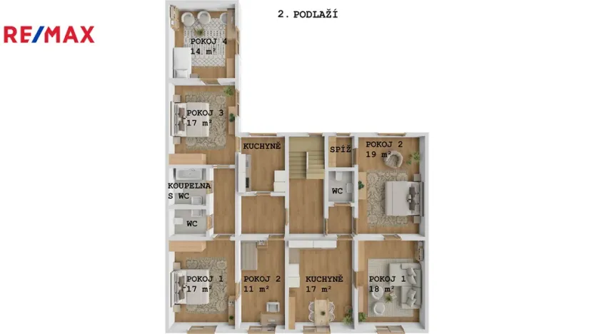 Prodej činžovního domu, Lázně Bohdaneč, Pernštýnská, 327 m2
