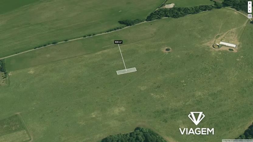 Prodej pole, Ženklava, 818 m2