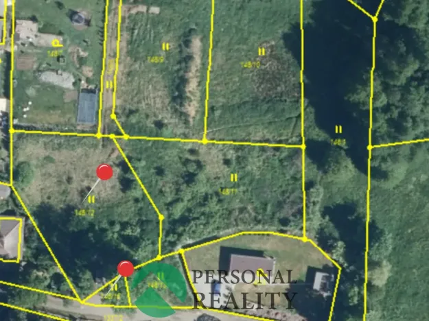 Prodej pozemku pro bydlení, Sadov - Bor, 1239 m2