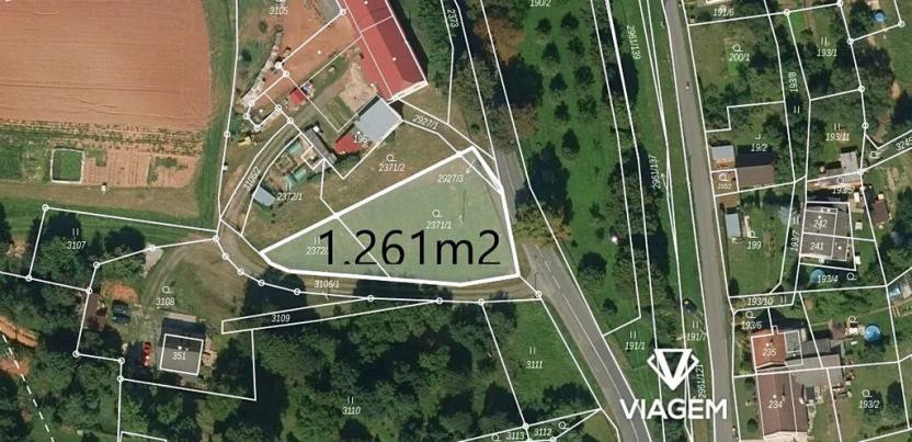 Prodej zahrady, Dlouhá Loučka, 1261 m2