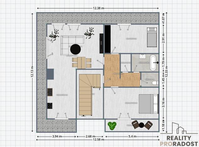 Prodej bytu 3+kk, Praha, Ingrišova, 90 m2