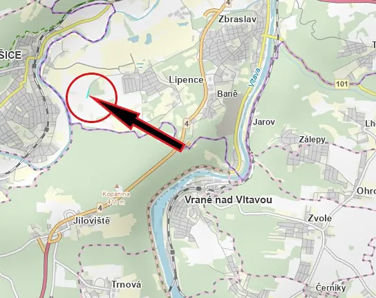 Prodej podílu pole, Praha - Lipence, 994 m2